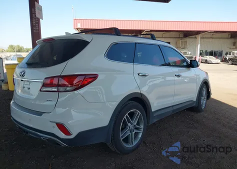 2017 Hyundai Santa Fe Se Ultimate z USA, uszkodzony, nr VIN KM8SR4HF8HU222221